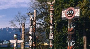 Totem à Stanley Park