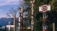 Totem à Stanley Park
